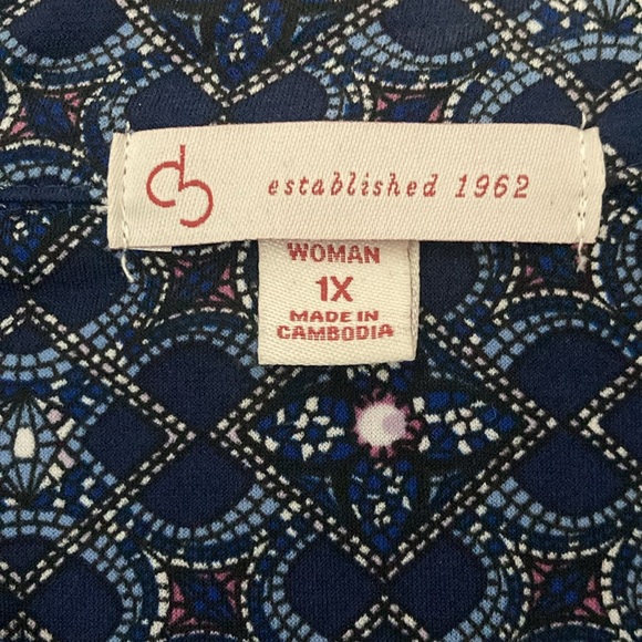 💚5 for $20💚 DB established 1962 3/4 sleeve blouse - Picture 2 of 5